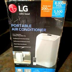 LG Portable Air Conditioner New In Box $100