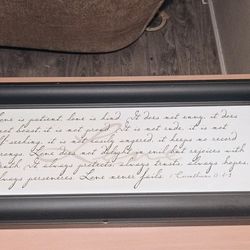 Corinthians 13th 4-8 Family Wall Art