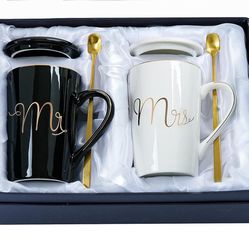 Couple Coffee Mugs Mr And Mrs
