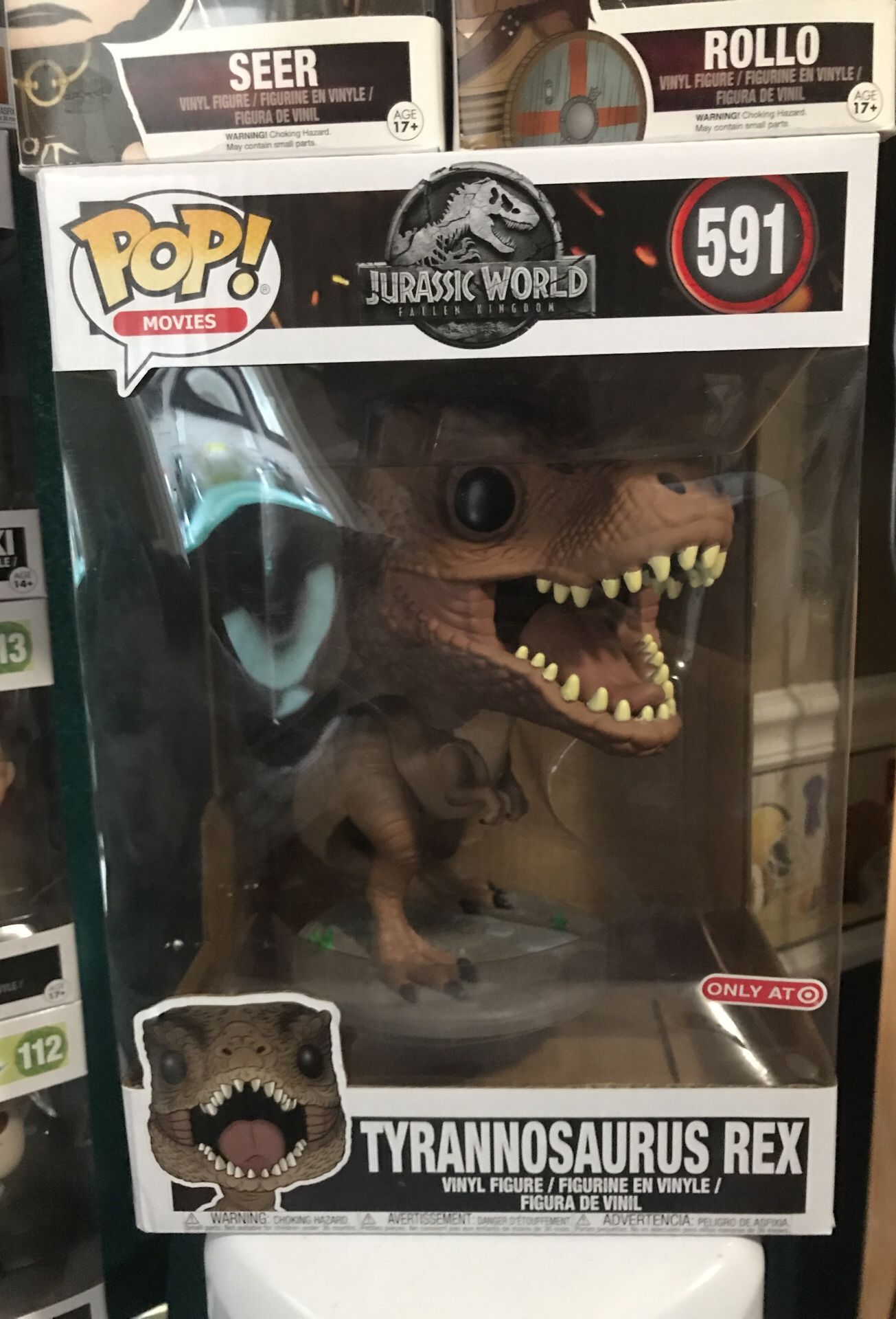 Tyrannosaurus Rex Jurassic World 10 inch Funko Pop