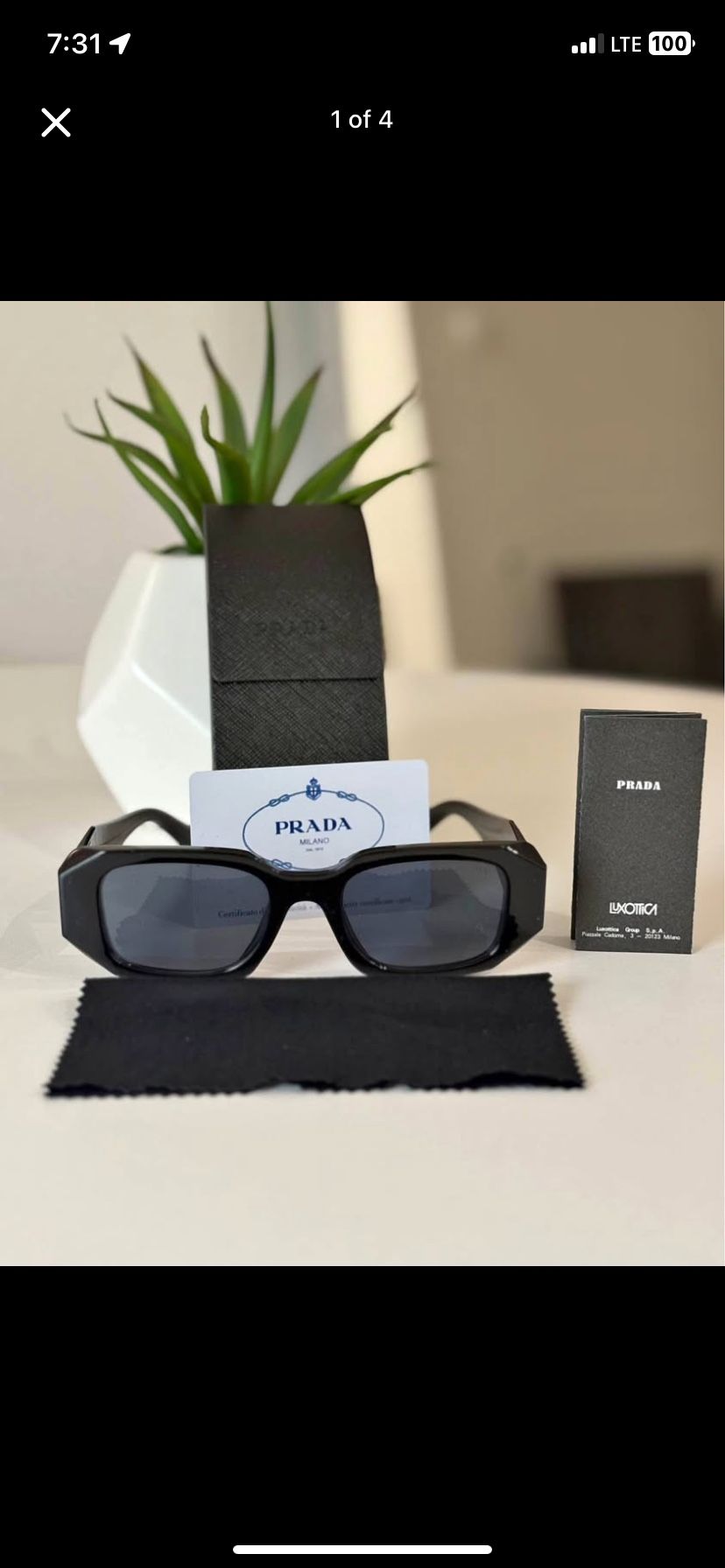 Prada Sunglasses 17WS Milano