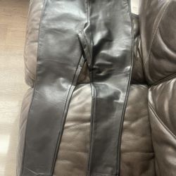 Faux Leather Pants 