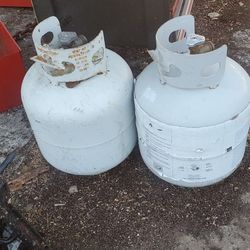 2 Propane Tanks