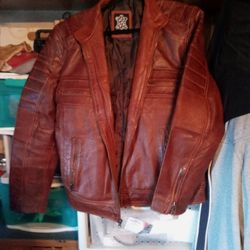 Vintage mens Leather Jacket 