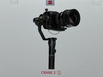 Zhiyun Crane 2S Gimbal Setup with Focus Controller and Grip
