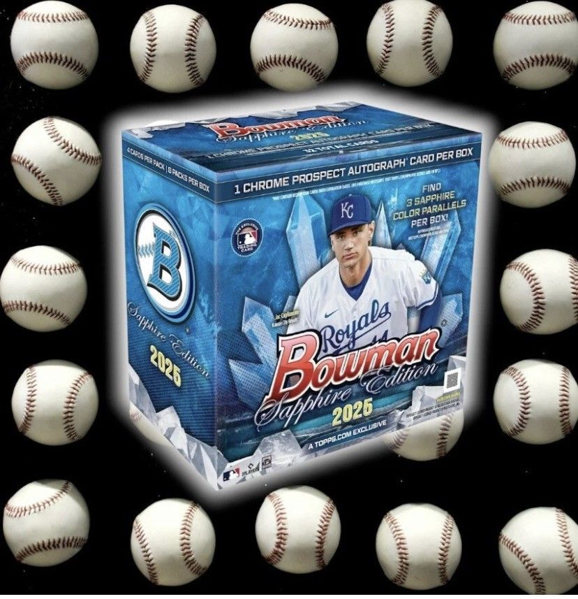 2025 Bowman Baseball SAPPHIRE EDITION Hobby Box Sealed