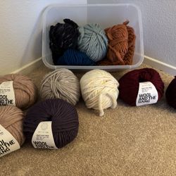 WOOL AND THE GANG YARN STASH