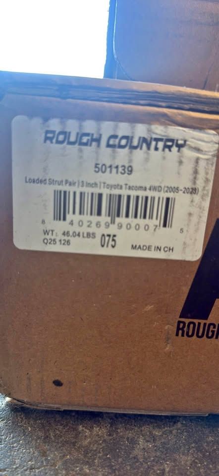 3.5” lift kit for 2004-2023 Toyota Tacoma installed and alignments