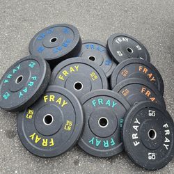 Weight Bumper Plates Set