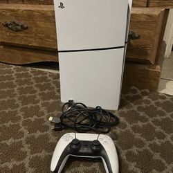 PlayStation 5 Slim Digital Edition w/ Controller — Works Perfect