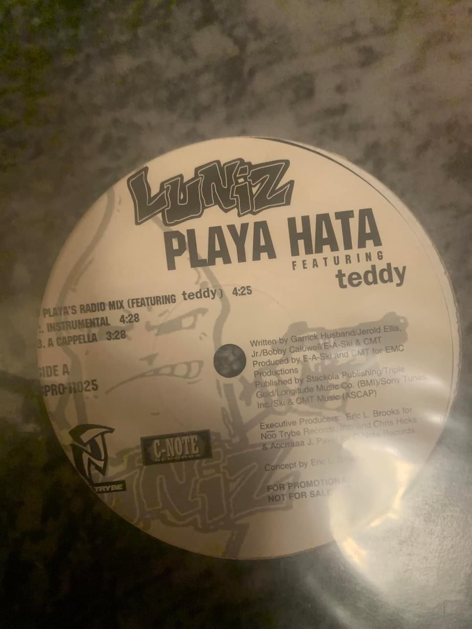 Luniz - Playa Hata 12” Vinyl Record