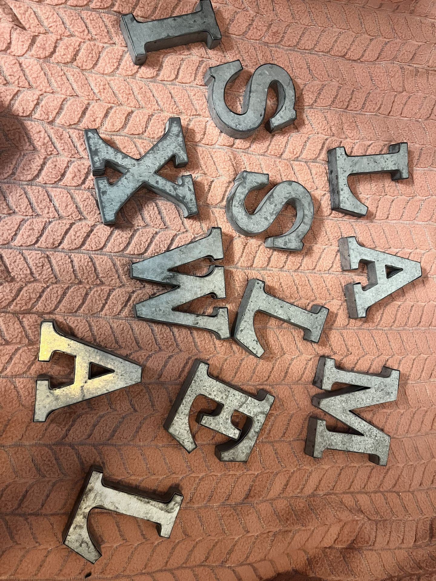Metal Letters For Wall