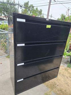 Metal File Cabinet With Key $150 each 3 available