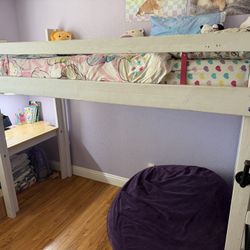 Twin XL Bunk bed & Bean Bag Bed