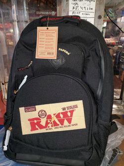 *SMELL PROOF* RAW BACKPACK NEW