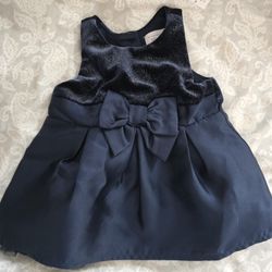 The Children's Place Baby Girl's Velvet Dress, Size 6-9 Months