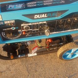 Dual Fuel Generator 13000w New