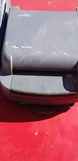 Verifone chip reader and printer