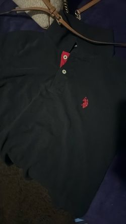 U.S. Polo Assn. Black Polo Shirt