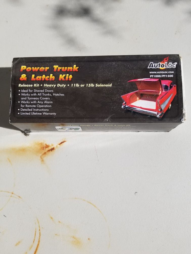Autoloc power trunk & latch kit PT1000