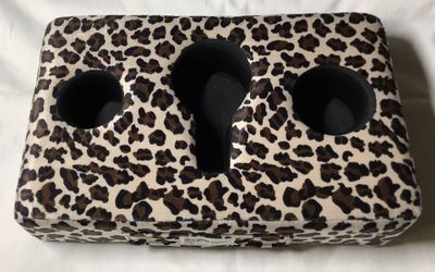 CUP COZY PILLOW for COUCH OR BED ANIMAL PRINT
