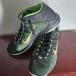 Nike Zoom Ascention Men's High Top Sneakers Lace Up Multi Color