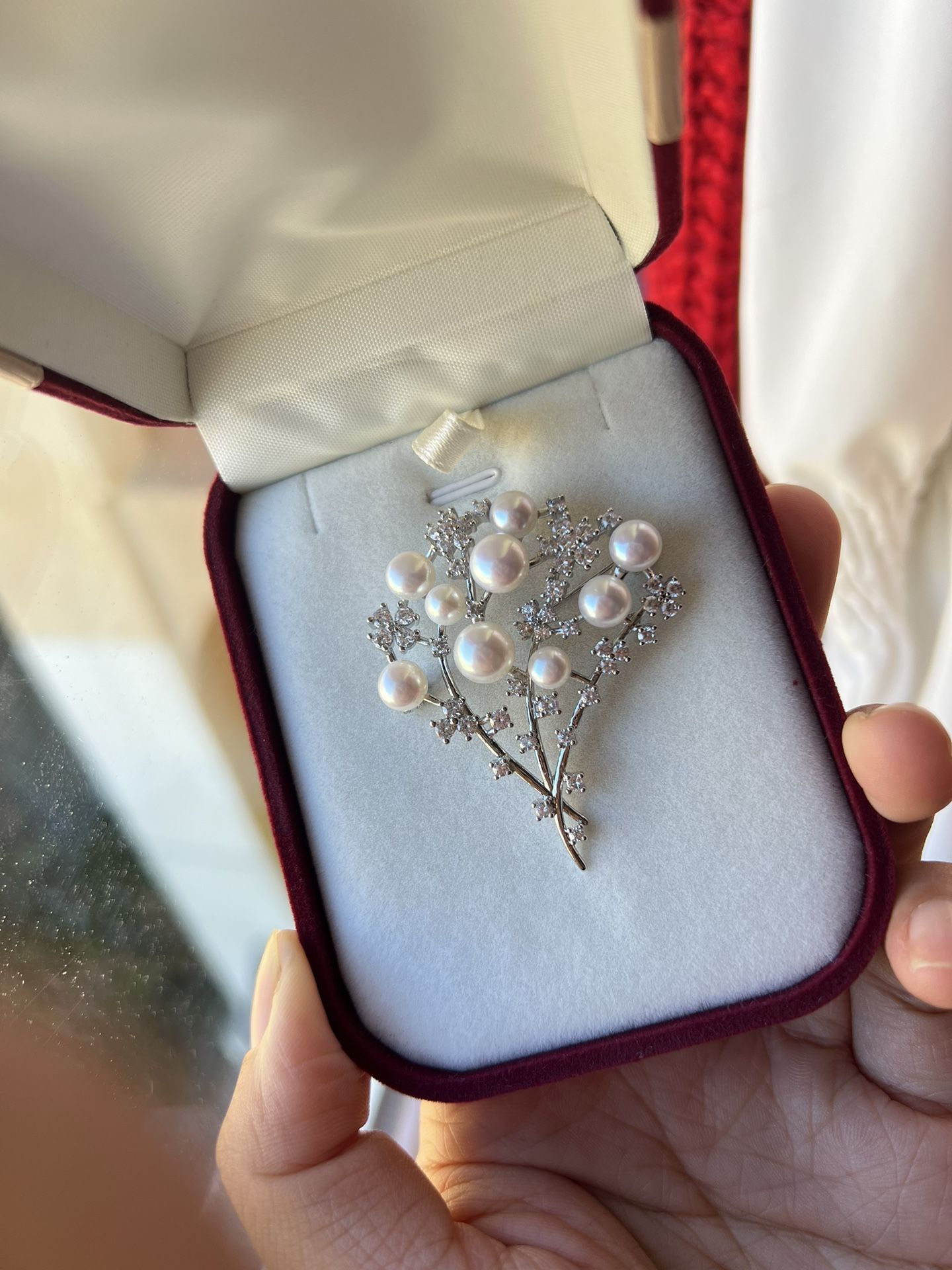Real freshwater pearl Great quality Brooch