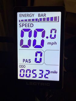 Lectric eBike LCD Display Panel
