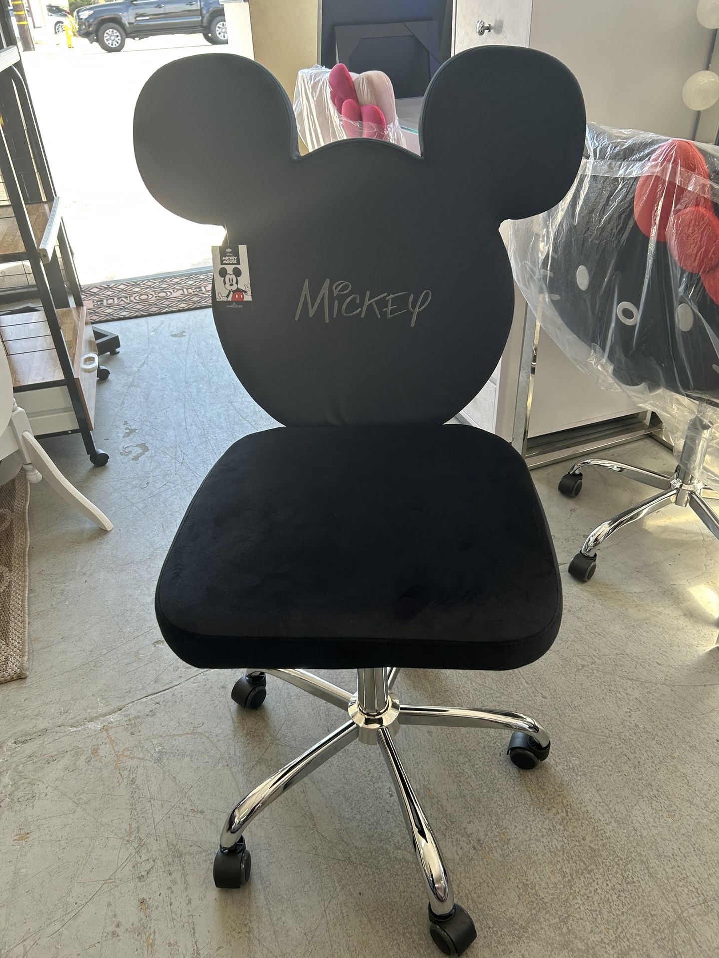 Mickey Mouse Swivel Vanity Chairs