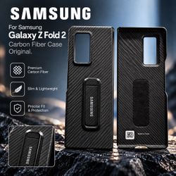 Samsung Galaxy Z Fold 2 Carbon Fiber Case