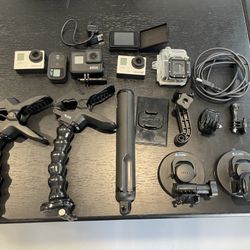 GoPros & Accessories Bundle