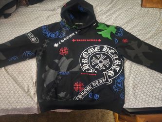 Chrome Hearts Graphic Pullover Hoodie