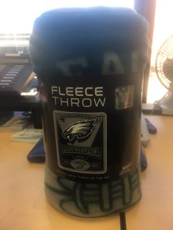 Philadelphia Eagles fleece blanket 50x60