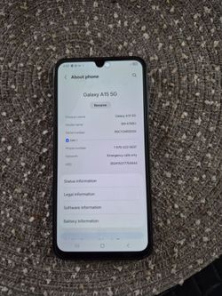 Samsung galaxy 15 in great condition