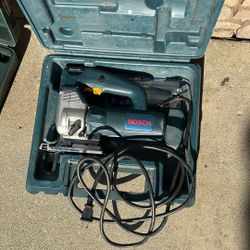 Bosch Jigsaw And Hitachi Hammer Drill 