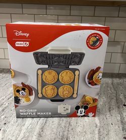 Dash Disney Mickey & Friends No-Drip Waffle Maker