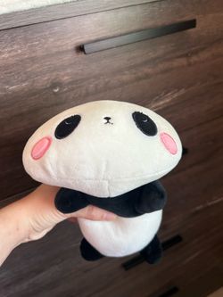 Small Slightly Weighted Panda Stuffed Animal