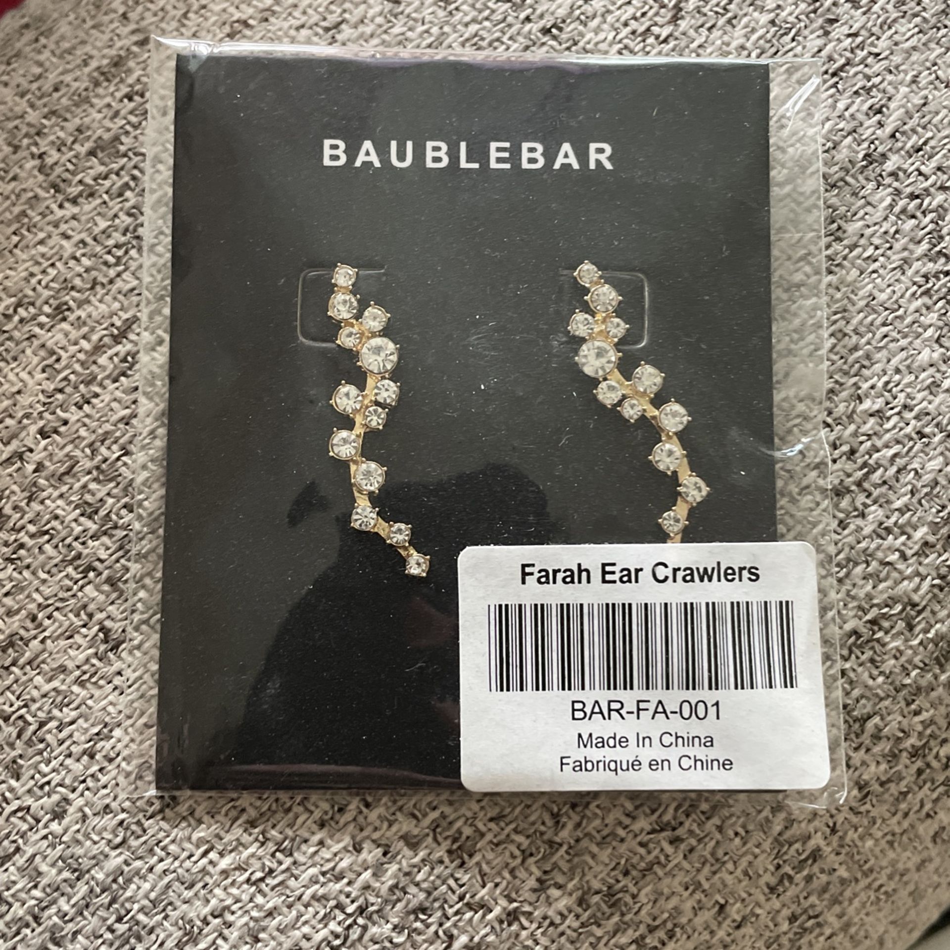 Diamond Crawler Earrings