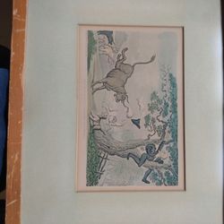 Antique Etching 100yrs Old
