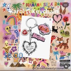 Karol G Keychain 
