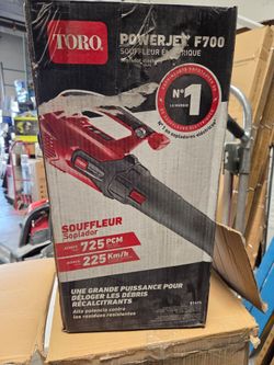 Toro PowerJet F700 Electric Leaf Blower