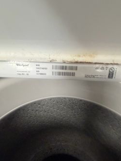 Whirlpool coin operated washer and dryer