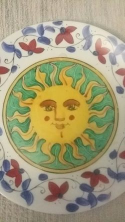 Sun Plate 10" Inches
