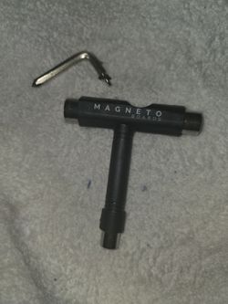 This is a Magneto Boards Skate T-Tool