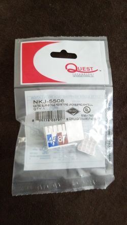 Keystone cat5E jacks