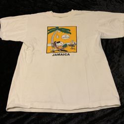Boys XL Vintage Snoopy Jamaica Tshirt