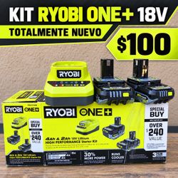 Kit RYOBI ONE+ 18V totalmente nuevo