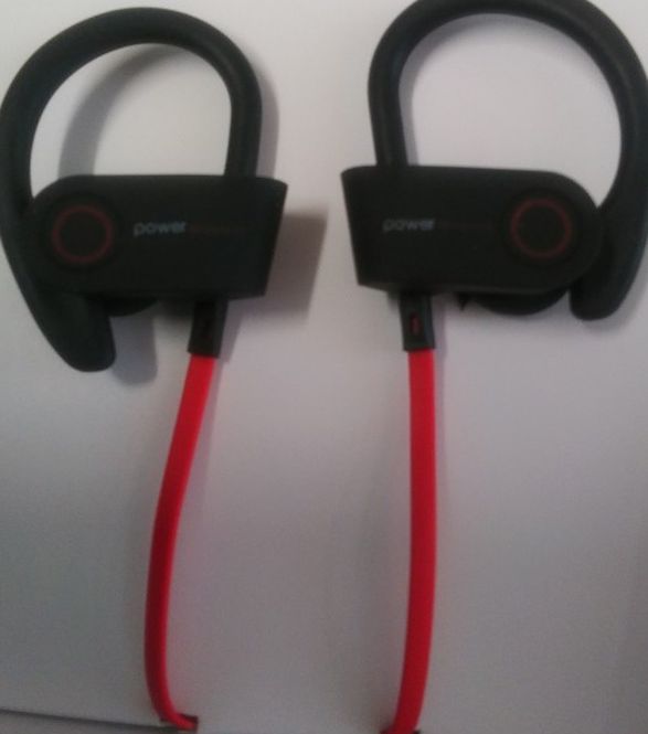 G-5 Power3 Red & Black Bluetooth Headsets
