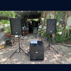 SA Audio Dj Speakers 
