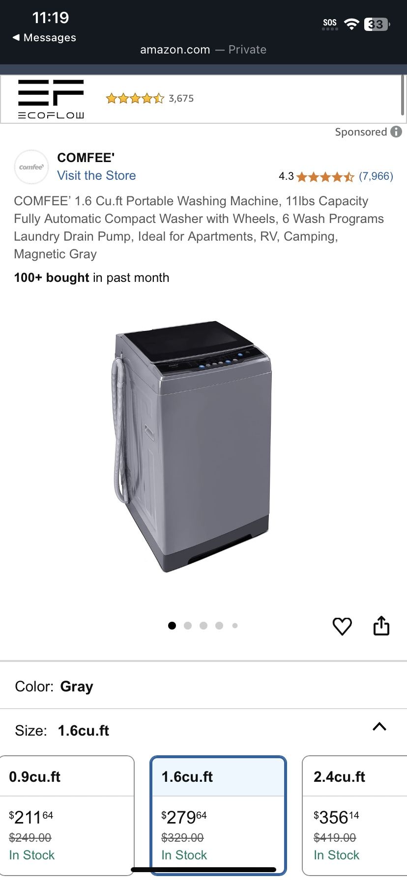 Portable Washing Machine